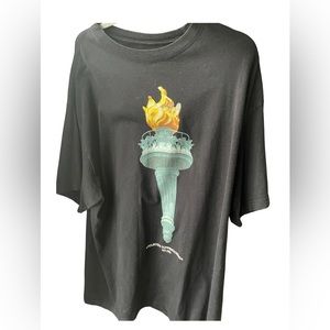 VTG Men’s Oversized Rocawear Classic Black Tee 13 Summers Strong Torch RARE 3XL